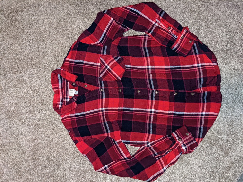Plaid shirt, Target, XS